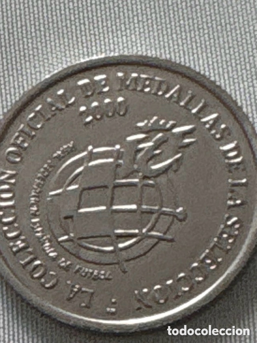 Monedas con errores: Conjunto de 3 monedas conmemorativas de la Selecci&oacute;n Espa&ntilde;ola - Foto 6