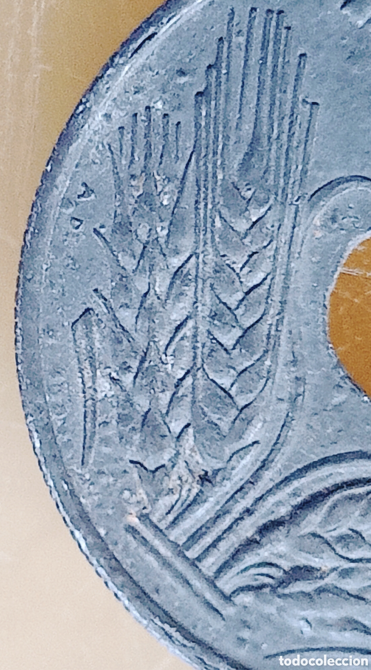 Monedas con errores: Moneda Francia (1942) ERROR(SC) - Foto 12