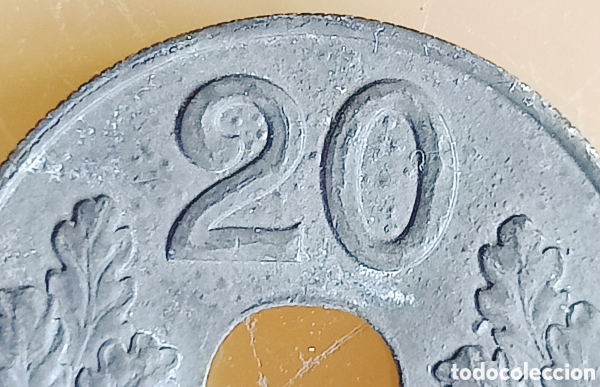 Monedas con errores: Moneda Francia (1942) ERROR(SC) - Foto 16