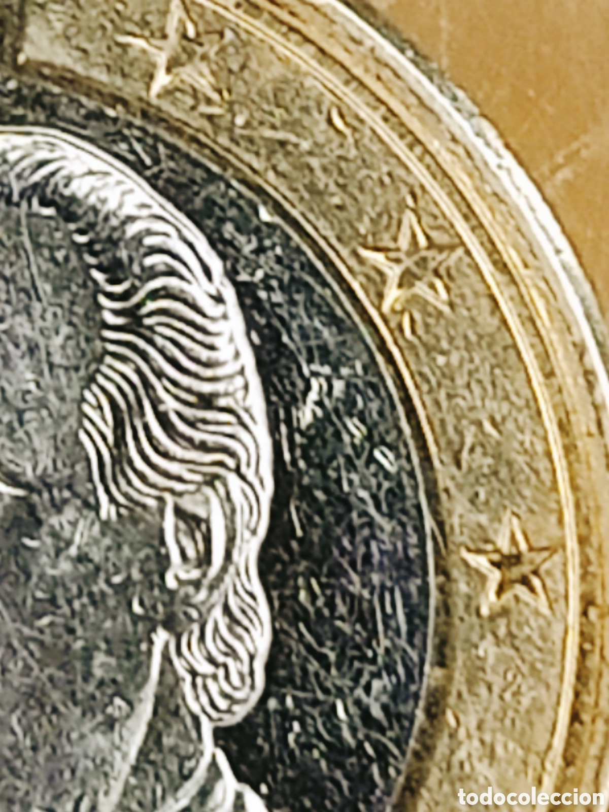 Monedas con errores: Moneda Espa&ntilde;a - 2008- variante - Foto 5