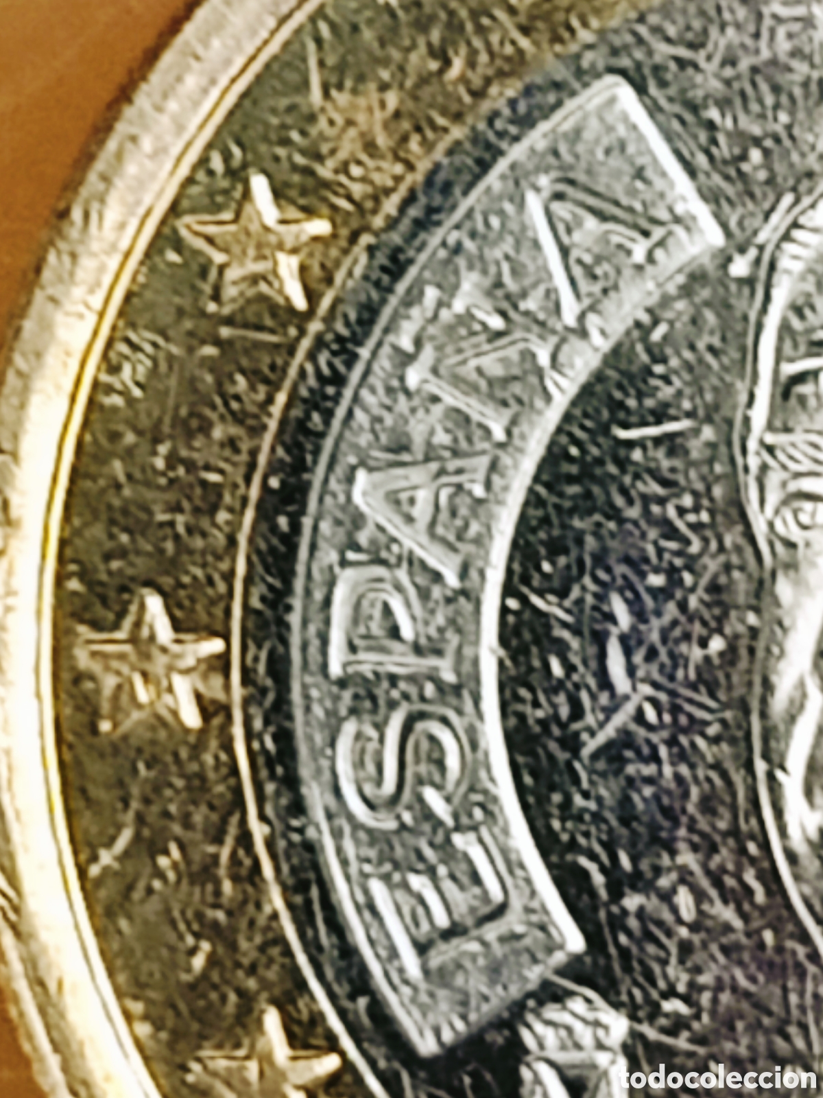 Monedas con errores: Moneda Espa&ntilde;a - 2008- variante - Foto 6