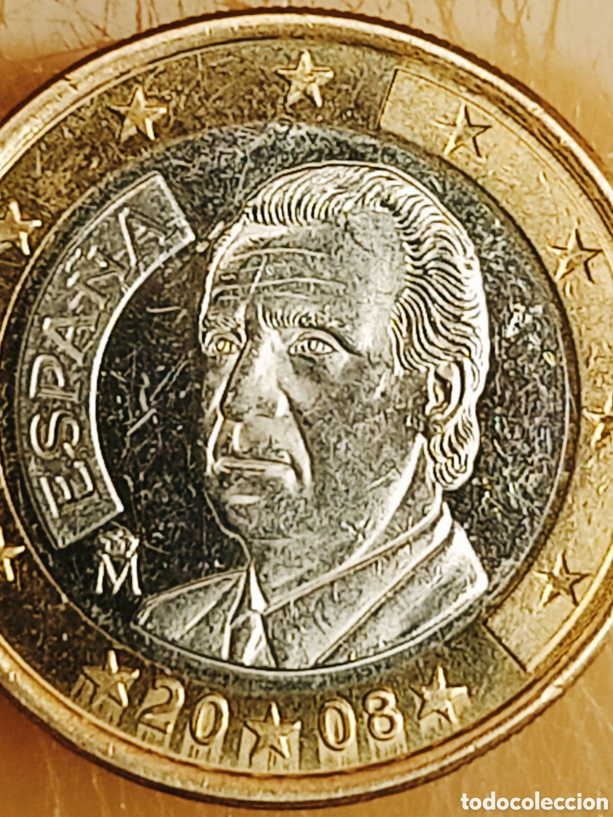 Monedas con errores: Moneda Espa&ntilde;a - 2008- variante - Foto 10