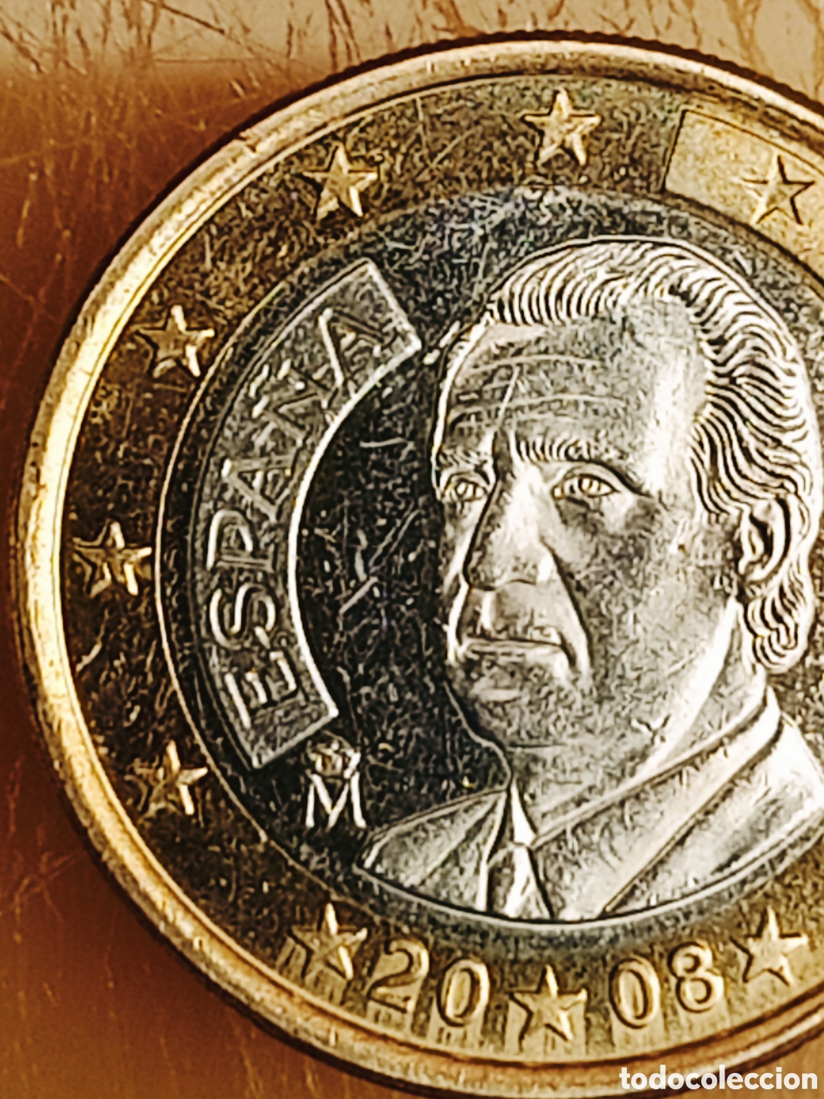 Monedas con errores: Moneda Espa&ntilde;a - 2008- variante - Foto 11