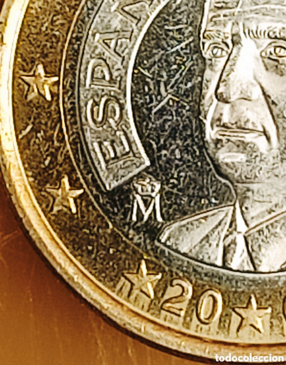 Monedas con errores: Moneda Espa&ntilde;a - 2008- variante - Foto 12