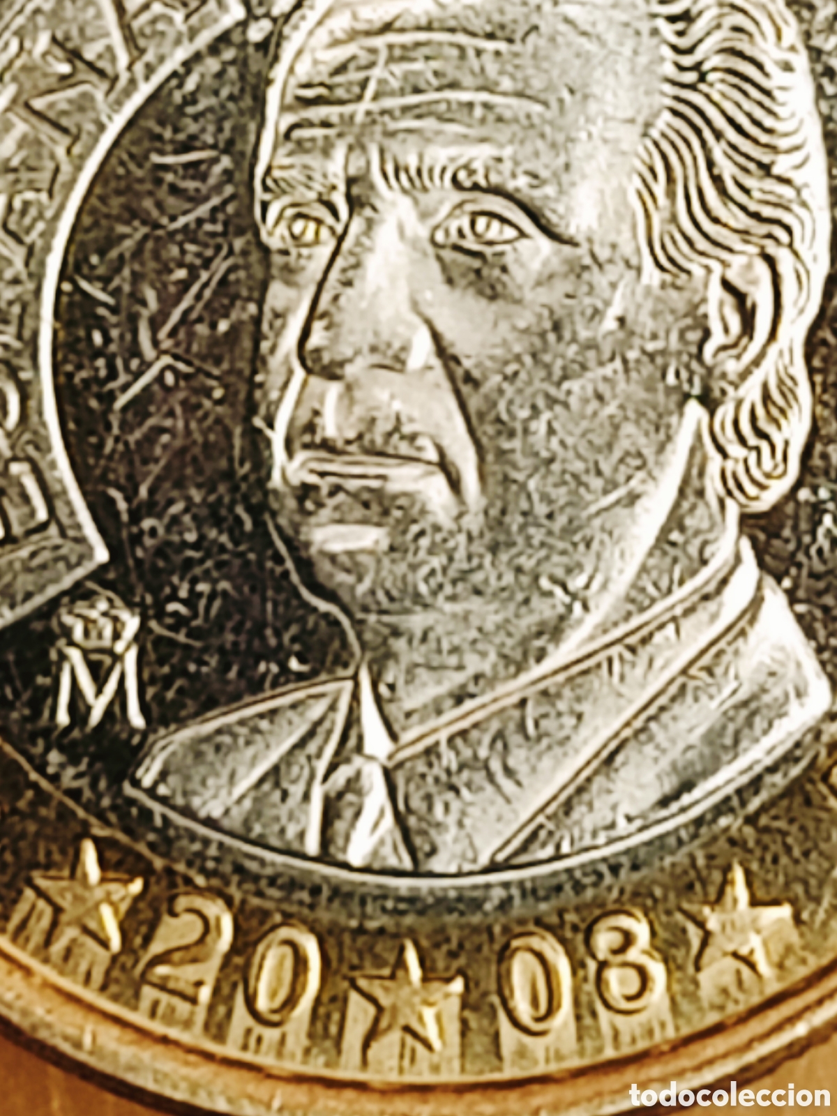 Monedas con errores: Moneda Espa&ntilde;a - 2008- variante - Foto 13