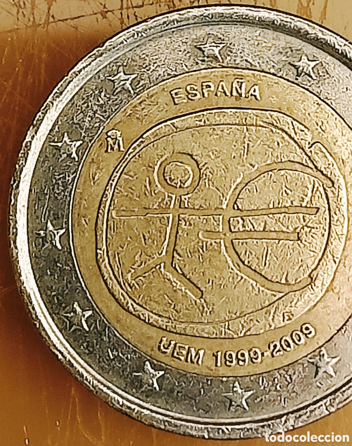 Monedas con errores: Moneda Espa&ntilde;a-2009(Error Alta Presion) - Foto 3