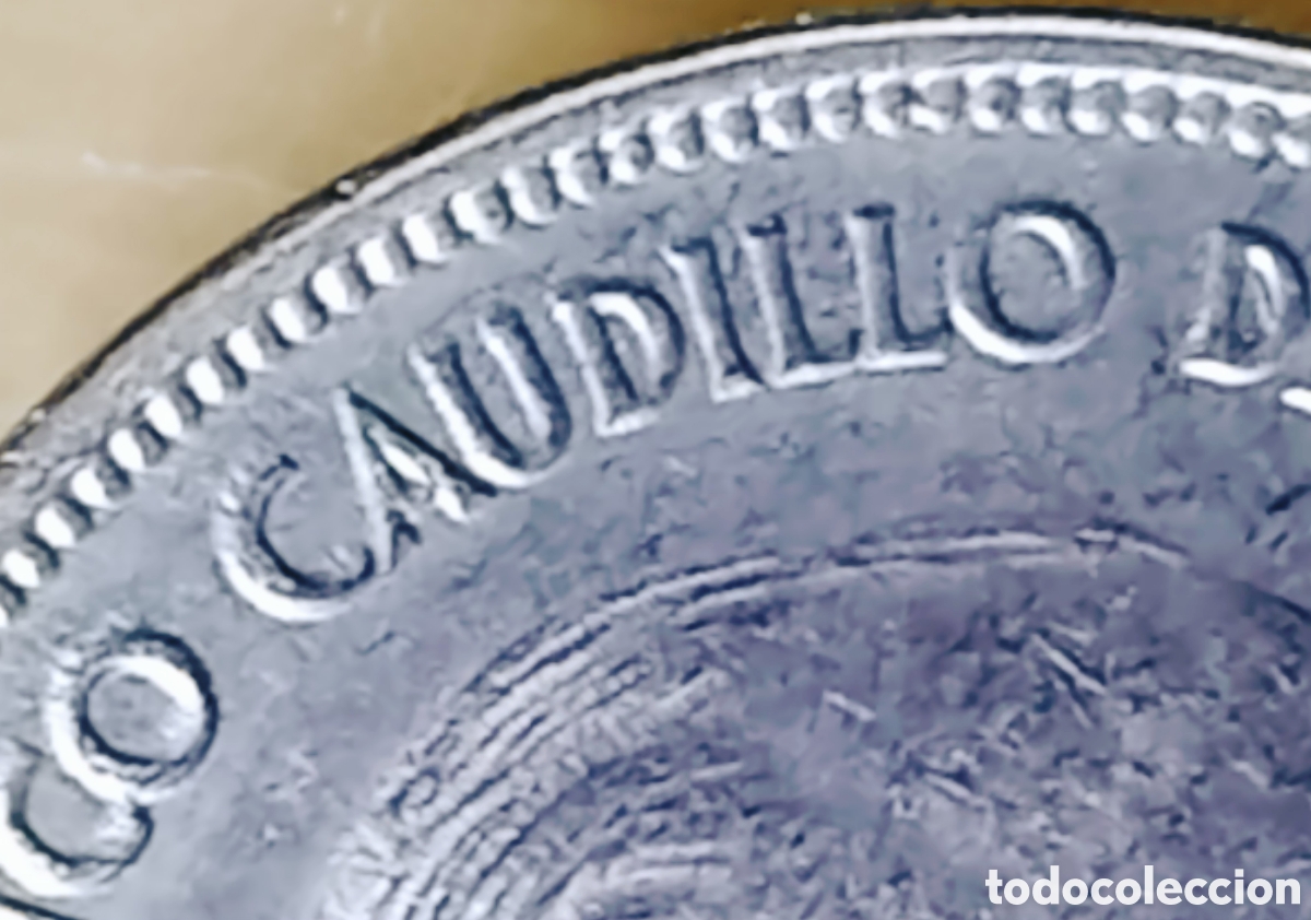 Monedas con errores: Moneda Espa&ntilde;a (1957) var&iacute;ante - Foto 7