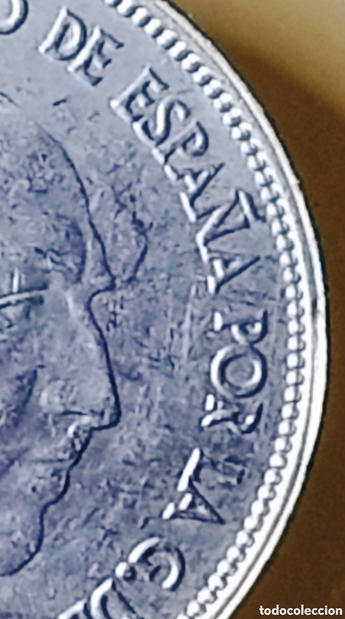 Monedas con errores: Moneda Espa&ntilde;a (1957) var&iacute;ante - Foto 8