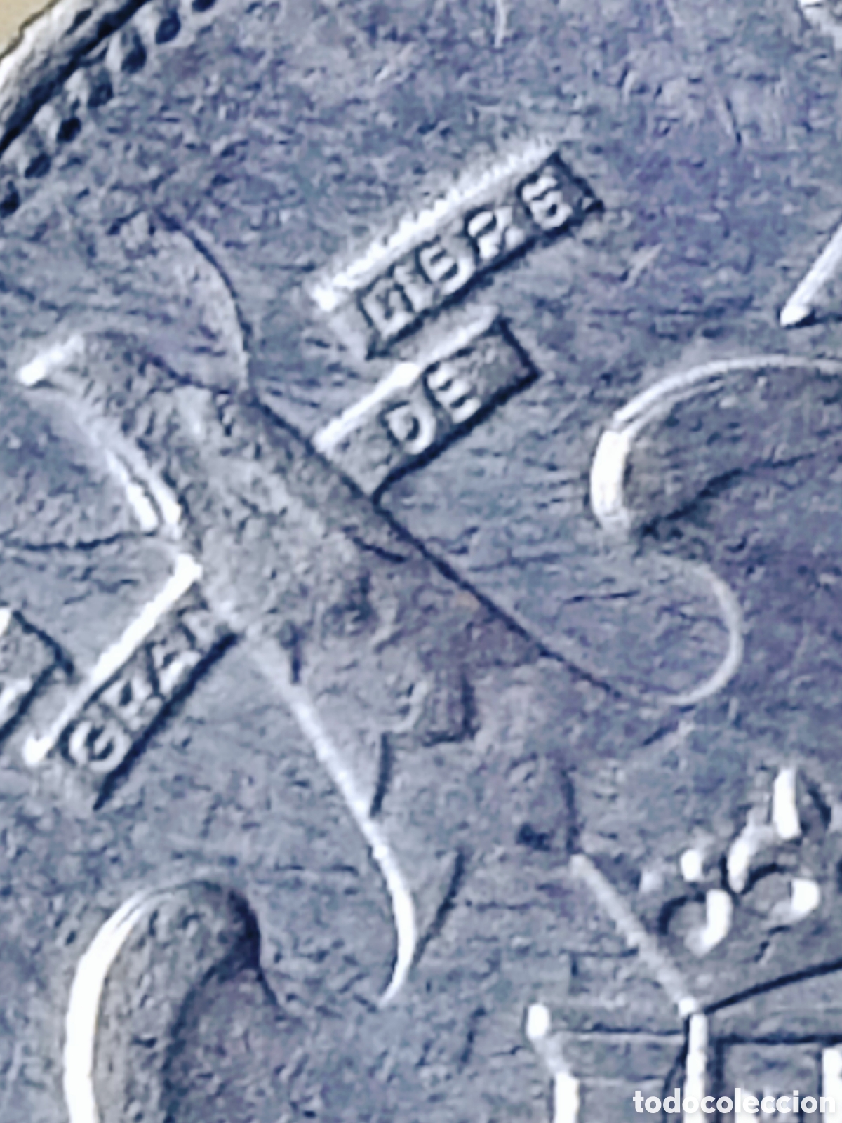 Monedas con errores: Moneda Espa&ntilde;a (1957) var&iacute;ante - Foto 15