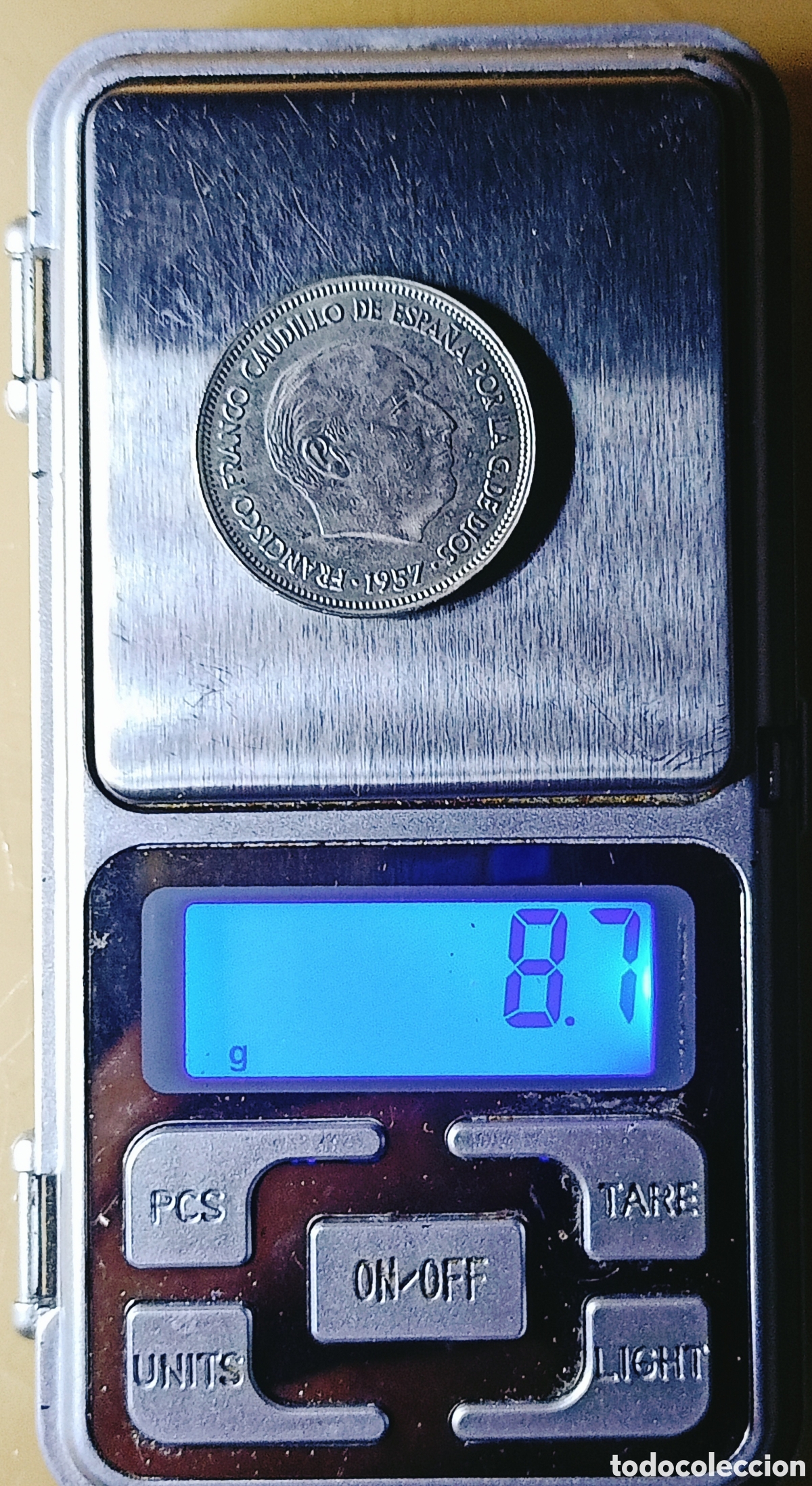 Monedas con errores: Moneda Espa&ntilde;a (1957) var&iacute;ante - Foto 26