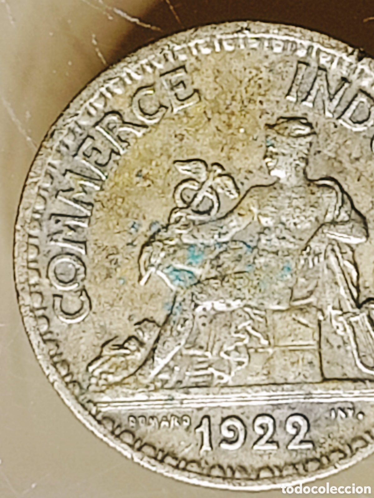 Monedas con errores: Moneda Francia (1922) Error - Foto 4
