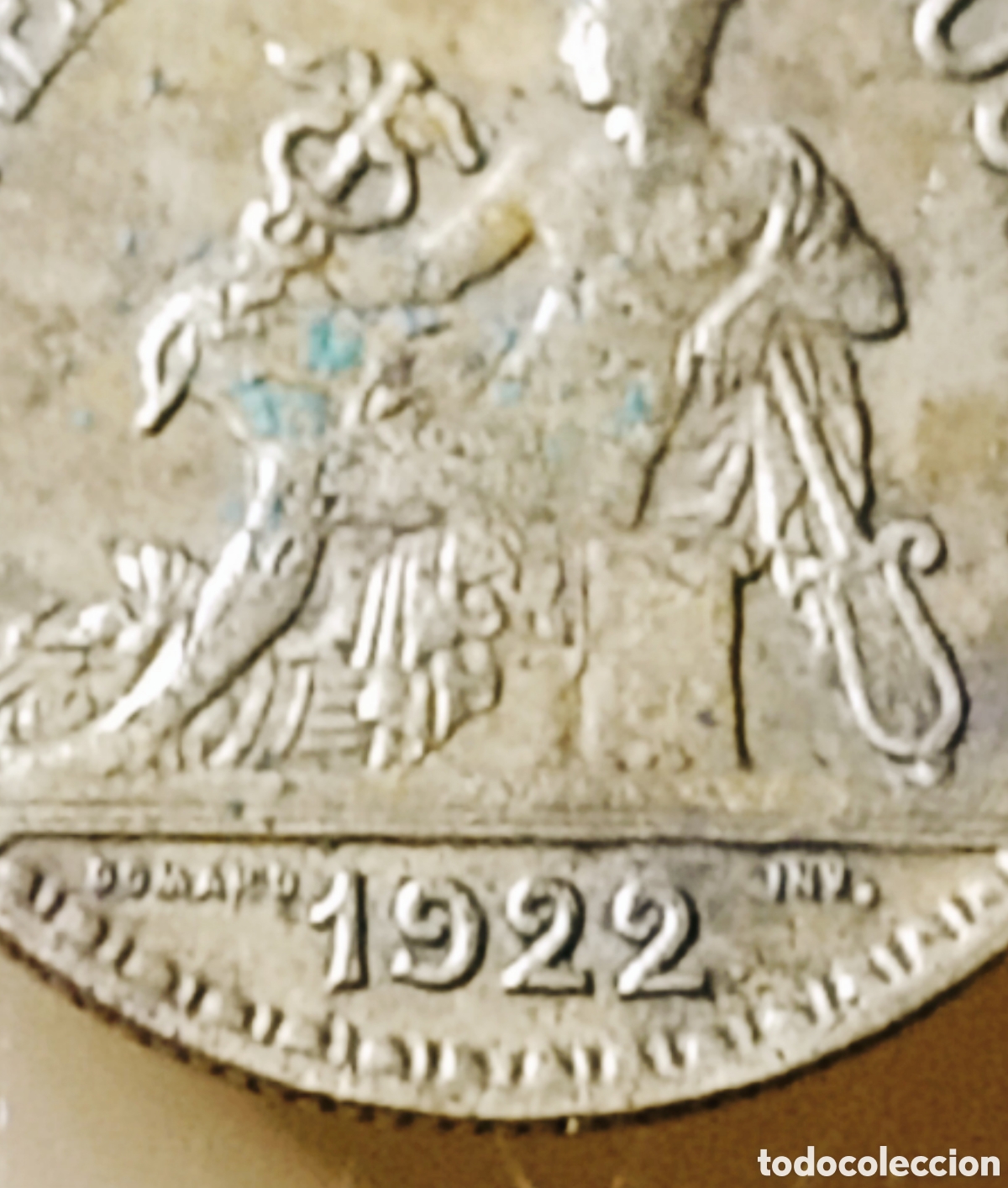 Monedas con errores: Moneda Francia (1922) Error - Foto 6
