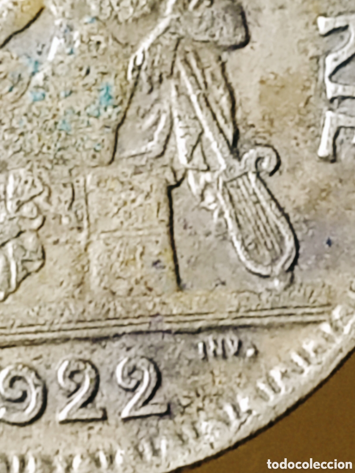 Monedas con errores: Moneda Francia (1922) Error - Foto 12