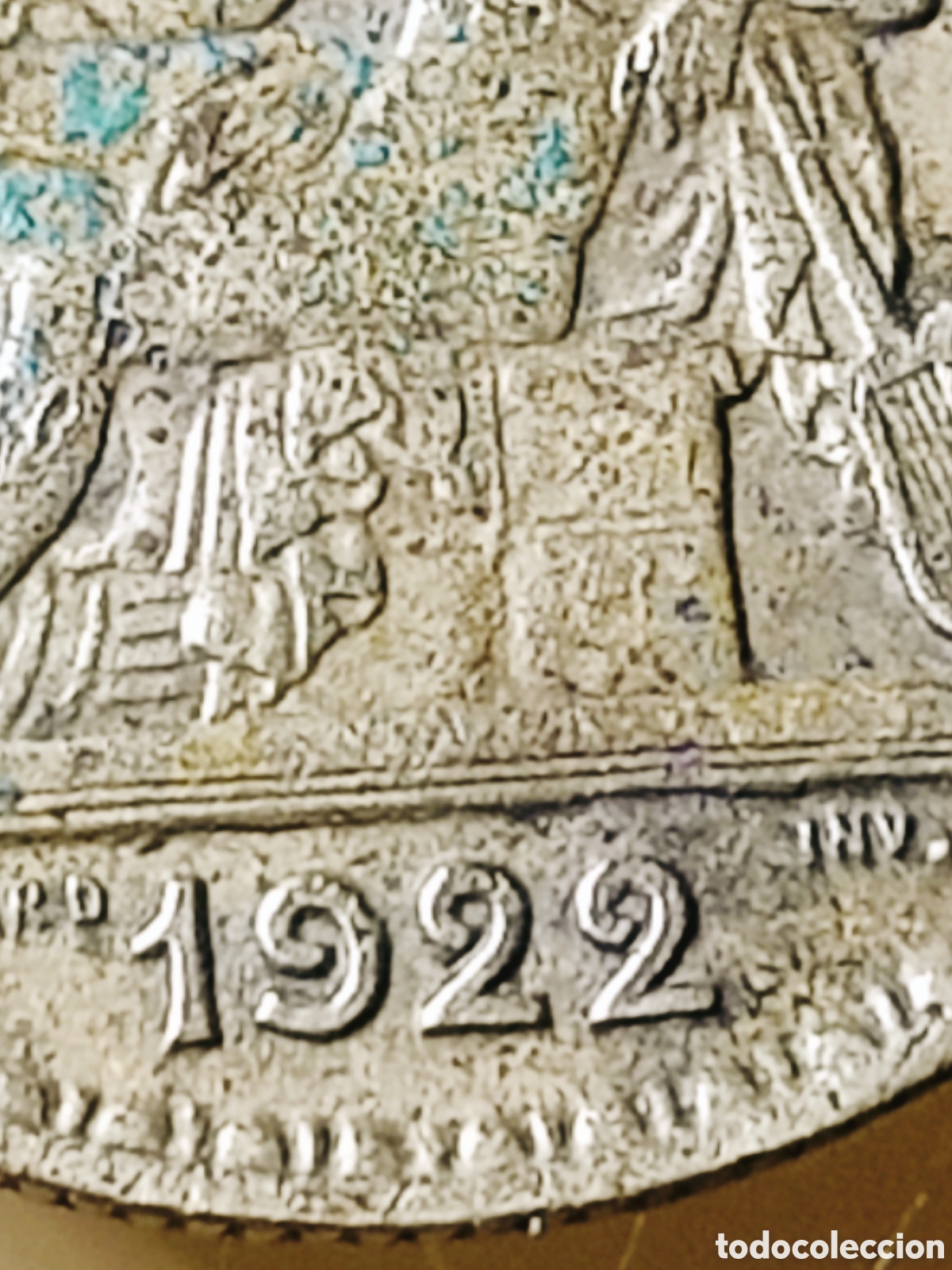 Monedas con errores: Moneda Francia (1922) Error - Foto 13