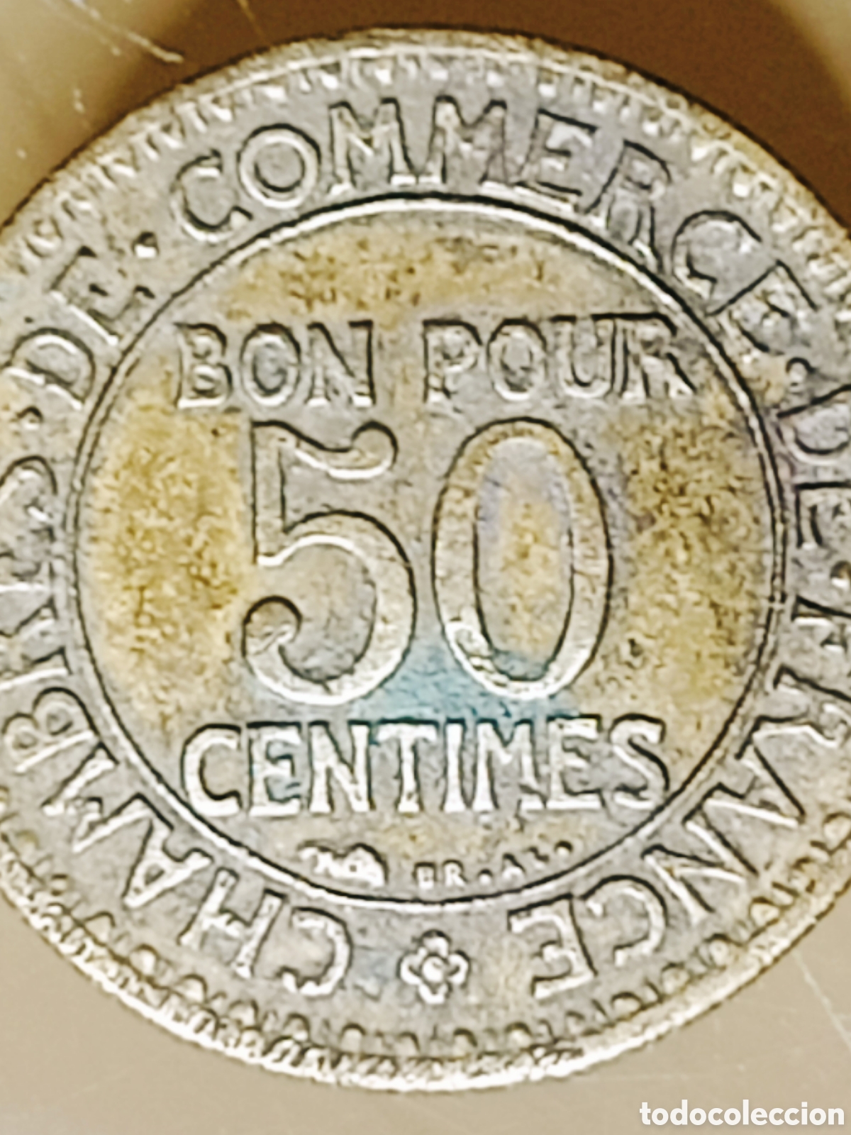 Monedas con errores: Moneda Francia (1922) Error - Foto 14