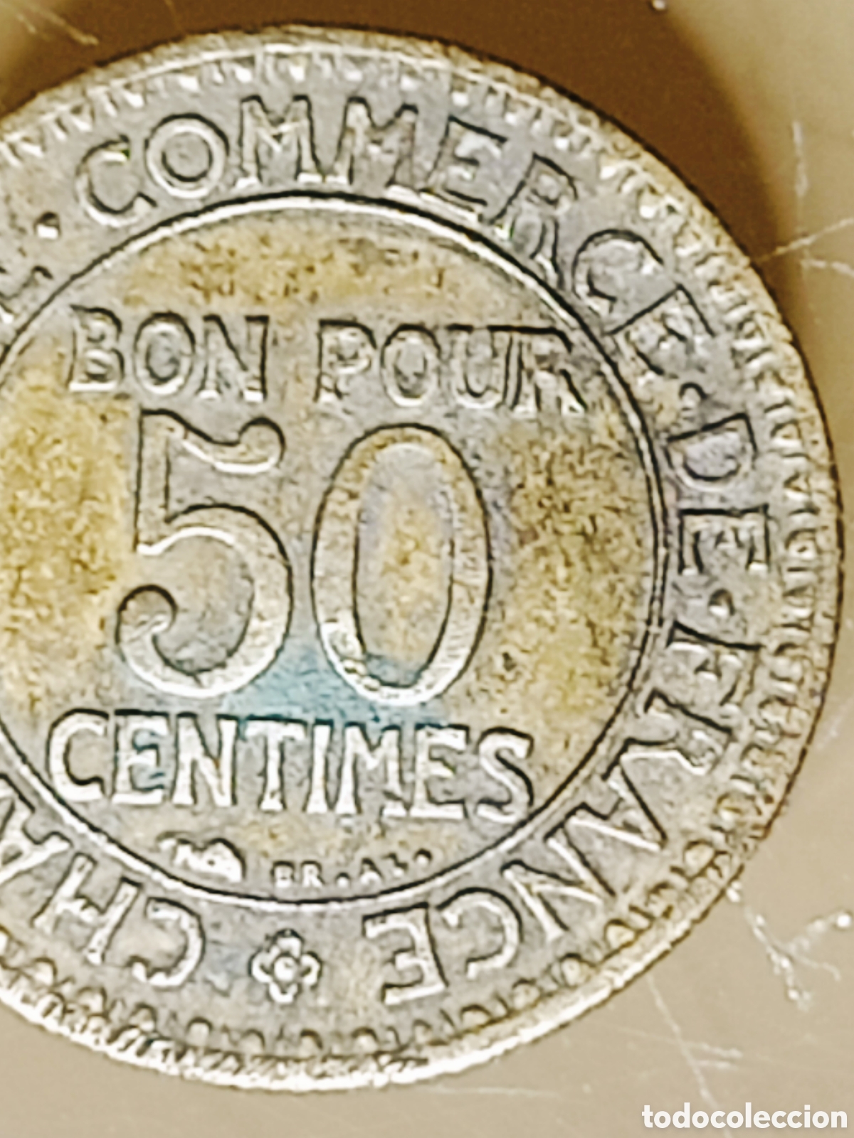 Monedas con errores: Moneda Francia (1922) Error - Foto 16