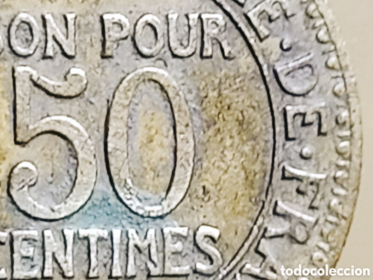 Monedas con errores: Moneda Francia (1922) Error - Foto 20