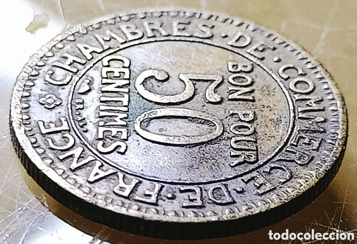 Monedas con errores: Moneda Francia (1922) Error - Foto 24