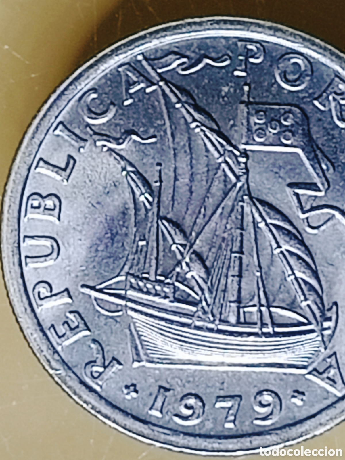 Monedas con errores: Moneda Portugal (1979) error - Foto 4