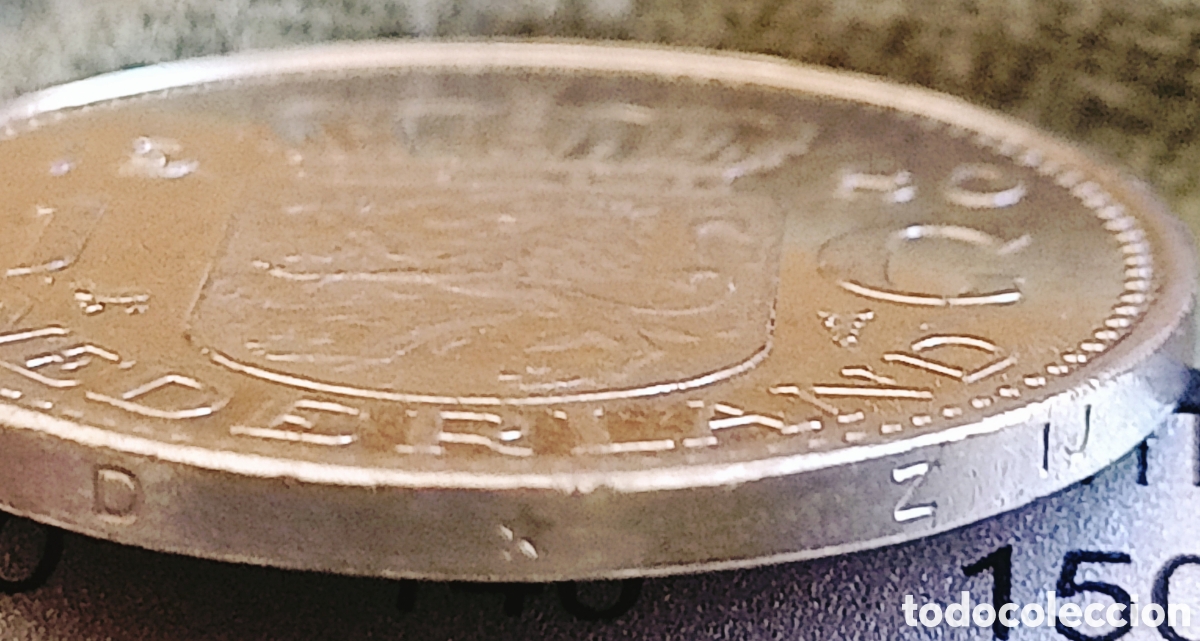 Monedas con errores: Moneda Pa&iacute;ses Bajos (1980) var&iacute;ante - Foto 15