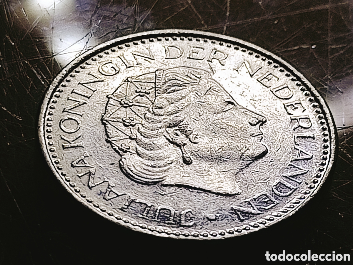 Monedas con errores: Moneda Pa&iacute;ses Bajos (1980) var&iacute;ante - Foto 28