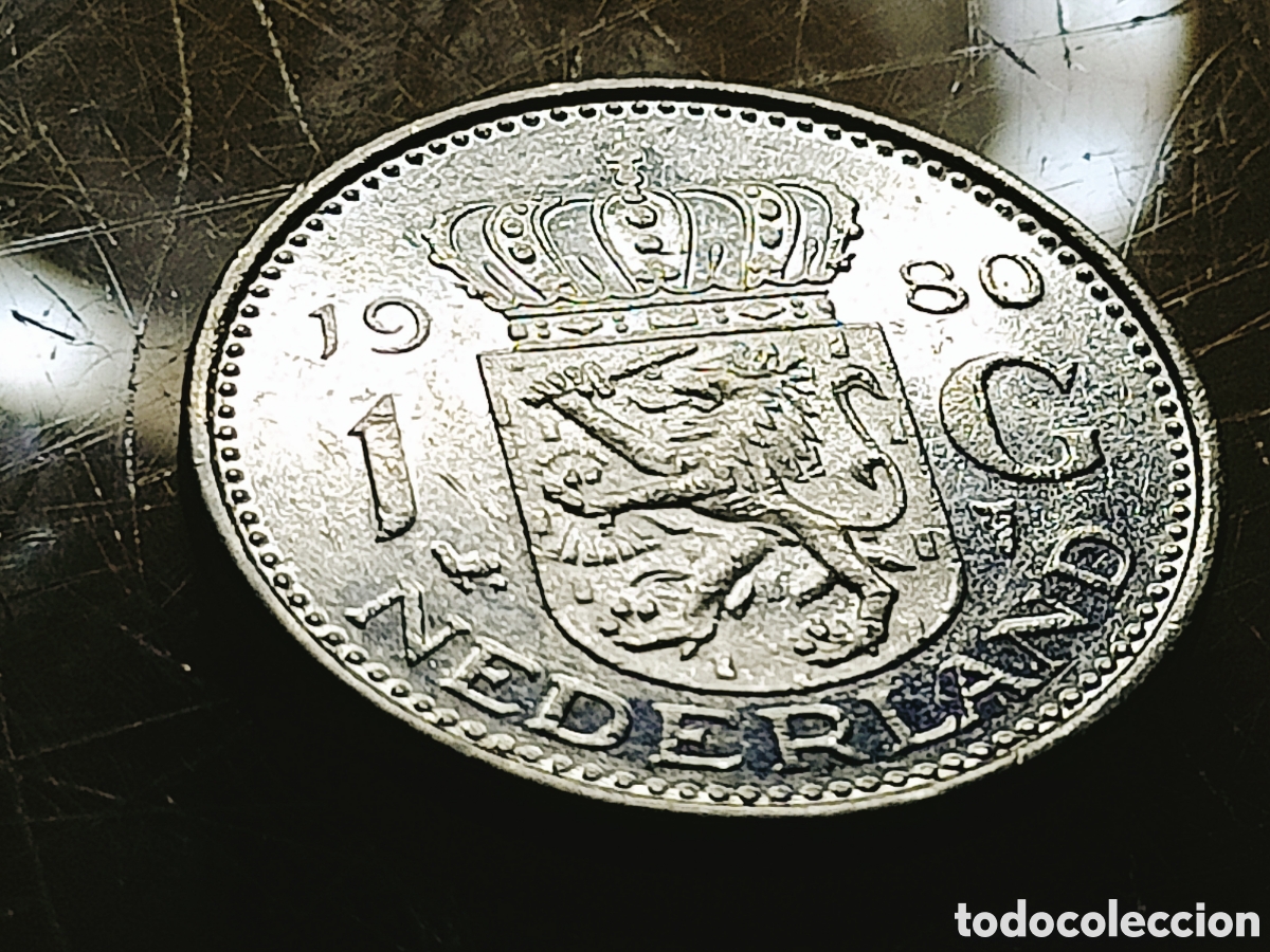 Monedas con errores: Moneda Pa&iacute;ses Bajos (1980) var&iacute;ante - Foto 29