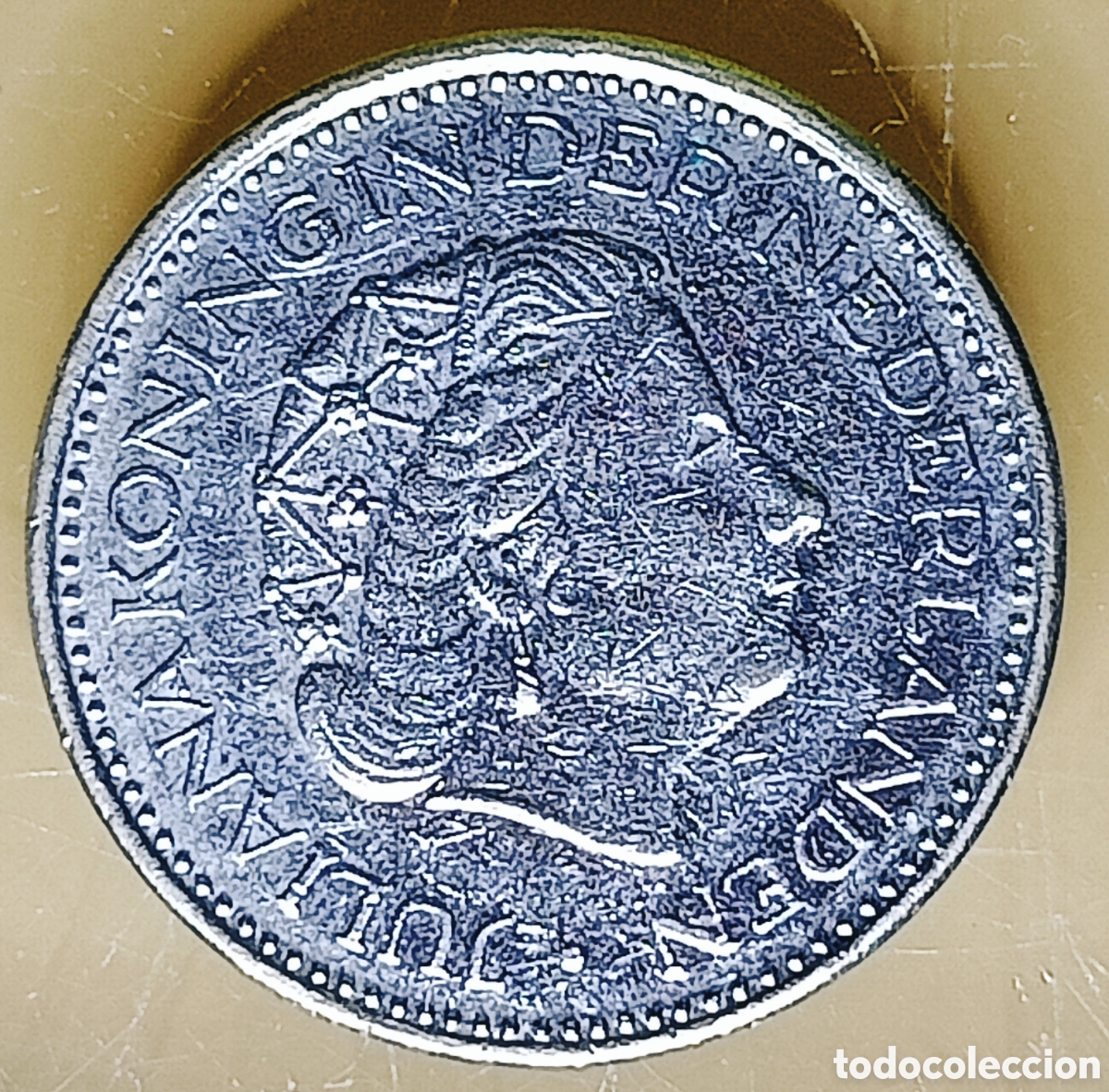 Monedas con errores: Moneda Pa&iacute;ses Bajos (1980) var&iacute;ante