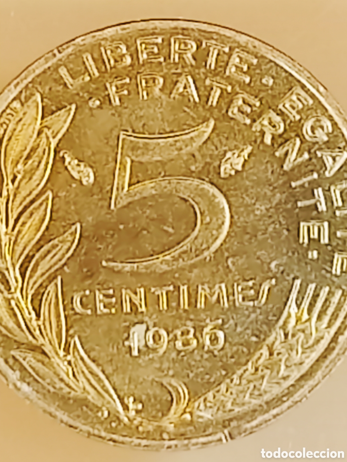 Monedas con errores: Moneda Francia (1986) var&iacute;ante - Foto 6