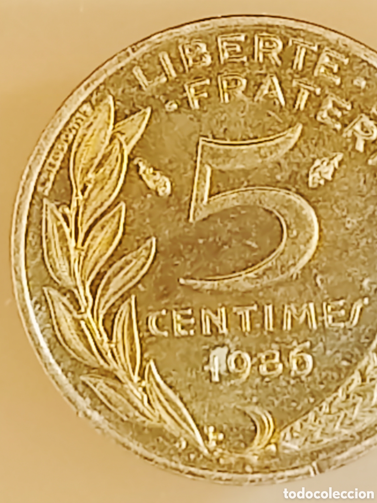 Monedas con errores: Moneda Francia (1986) var&iacute;ante - Foto 7