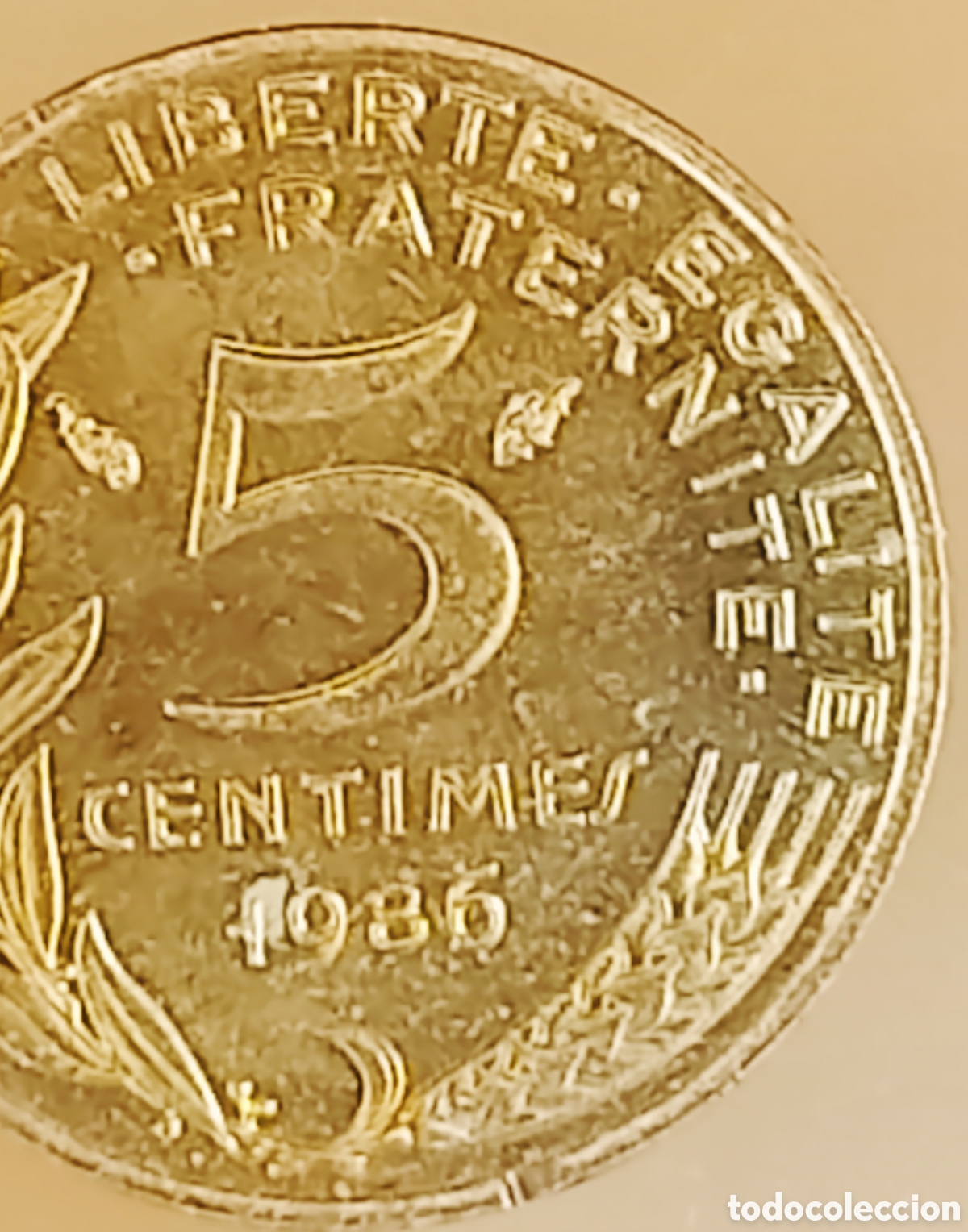 Monedas con errores: Moneda Francia (1986) var&iacute;ante - Foto 8