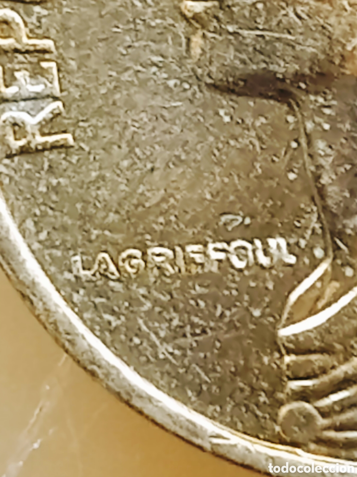Monedas con errores: Moneda Francia (1986) var&iacute;ante - Foto 9