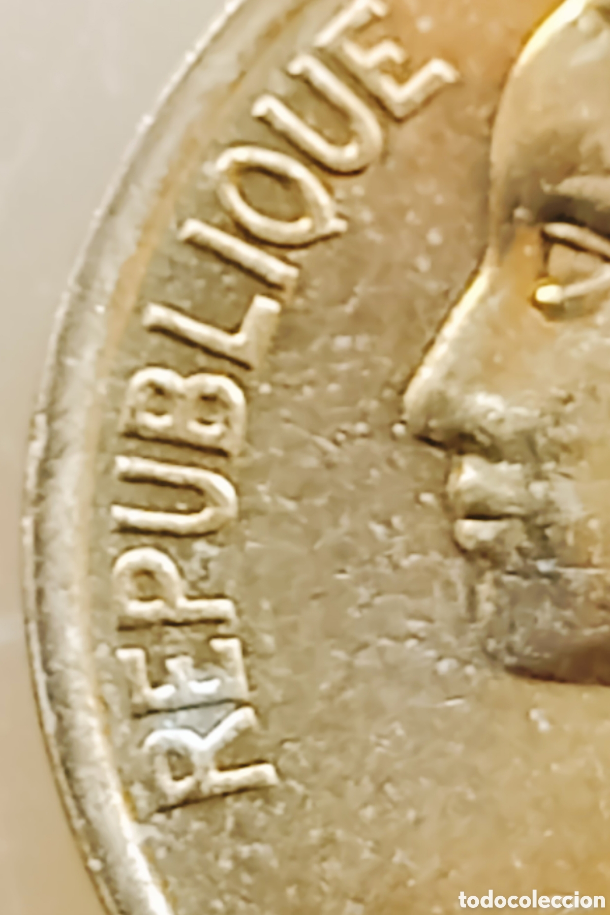 Monedas con errores: Moneda Francia (1986) var&iacute;ante - Foto 10