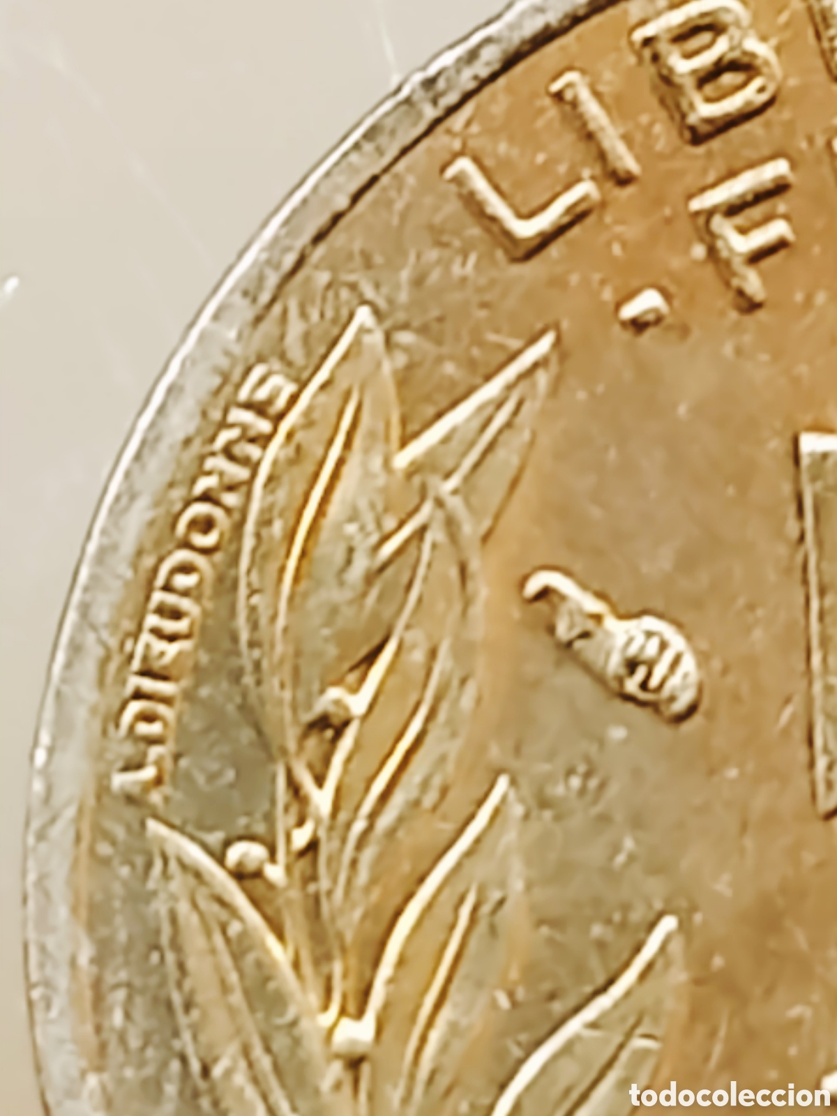 Monedas con errores: Moneda Francia (1986) var&iacute;ante - Foto 13