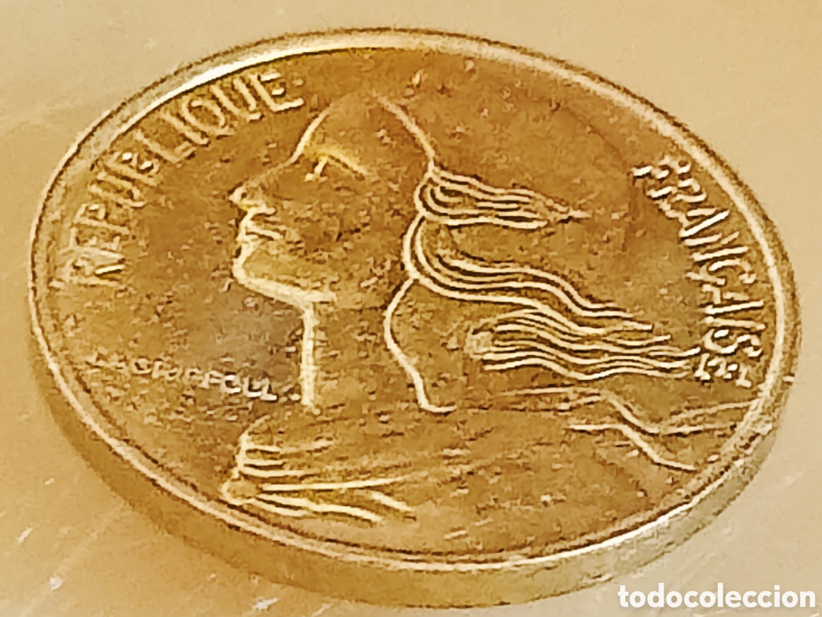 Monedas con errores: Moneda Francia (1986) var&iacute;ante - Foto 28