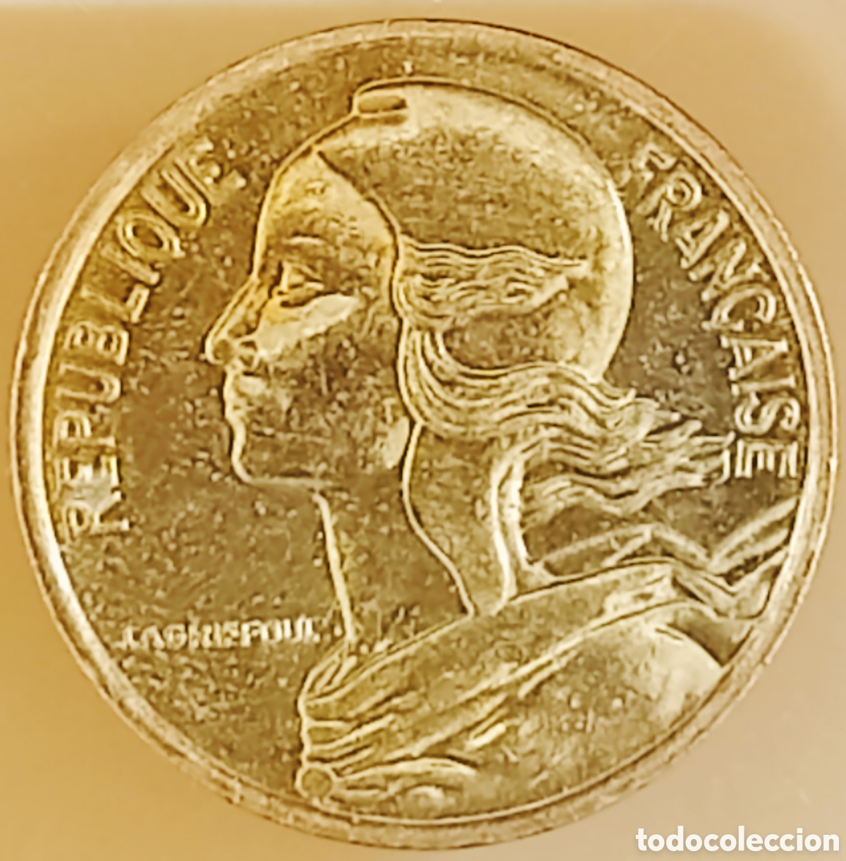 Monedas con errores: Moneda Francia (1986) var&iacute;ante