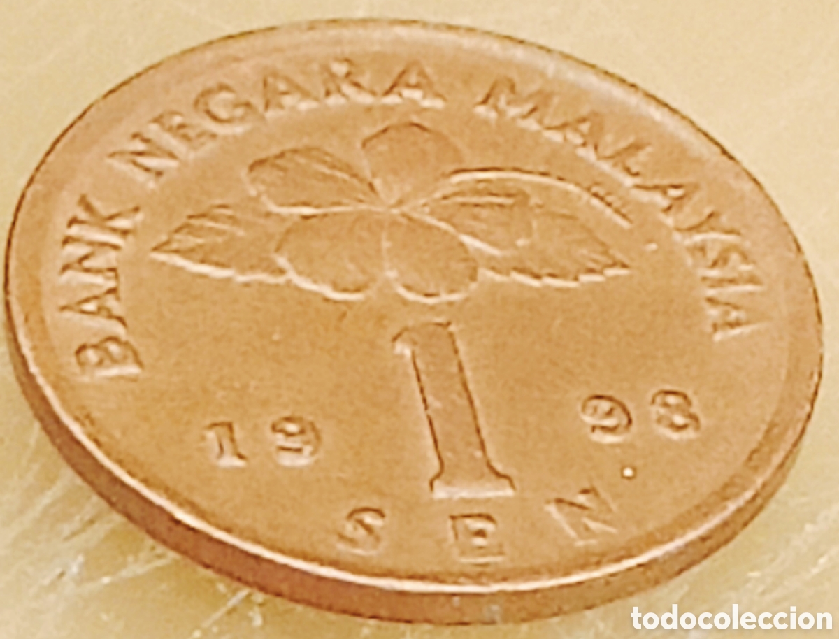Monedas con errores: Moneda Malasia (1998) error - Foto 23