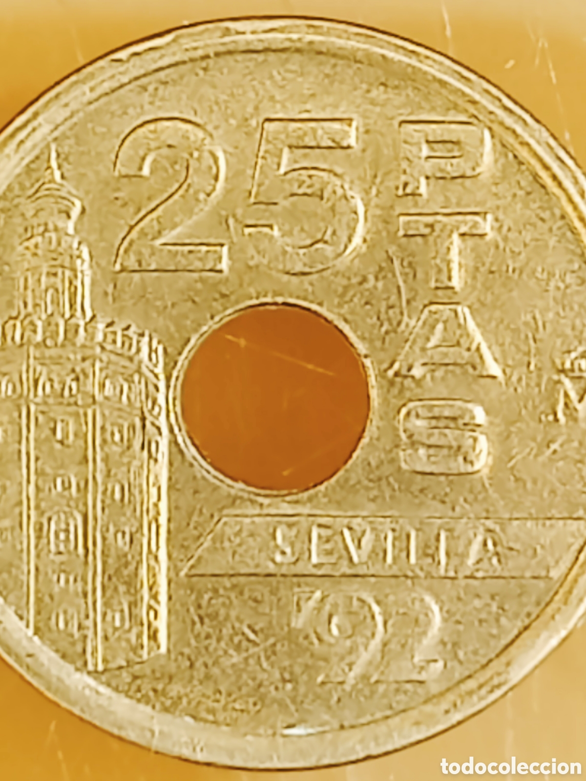Monedas con errores: Moneda Espa&ntilde;a (1992 Expo) error de acu&ntilde;aci&oacute;n - Foto 4