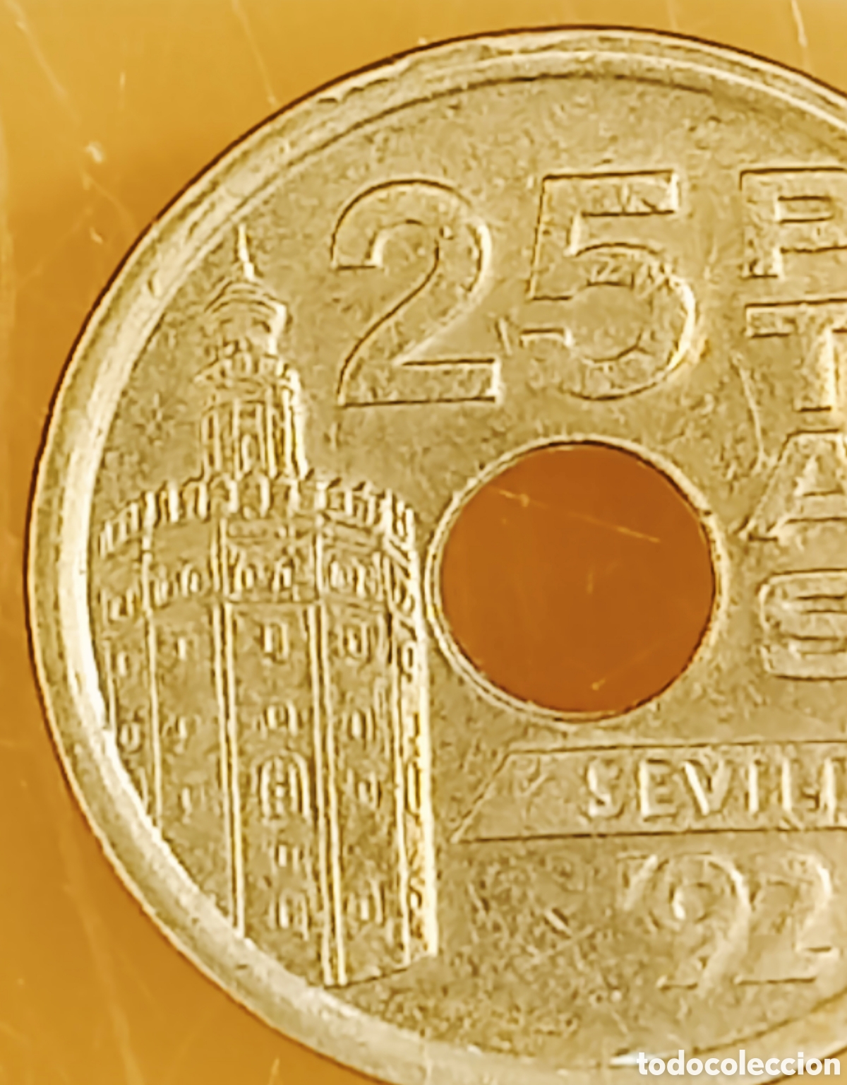 Monedas con errores: Moneda Espa&ntilde;a (1992 Expo) error de acu&ntilde;aci&oacute;n - Foto 5