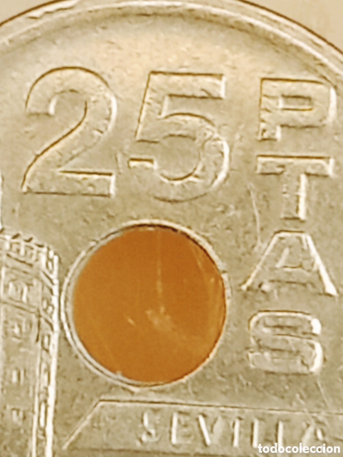 Monedas con errores: Moneda Espa&ntilde;a (1992 Expo) error de acu&ntilde;aci&oacute;n - Foto 14