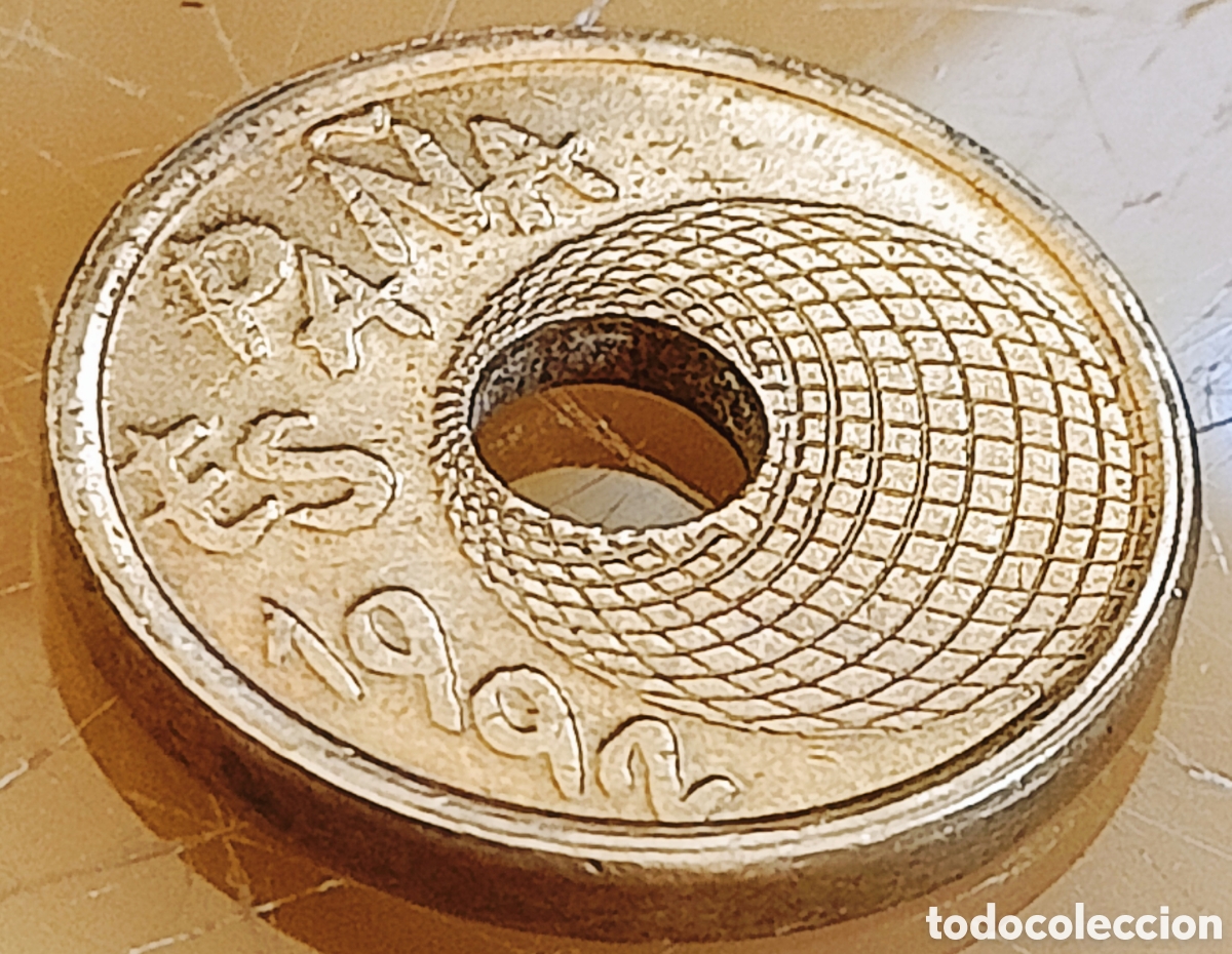 Monedas con errores: Moneda Espa&ntilde;a (1992 Expo) error de acu&ntilde;aci&oacute;n - Foto 30