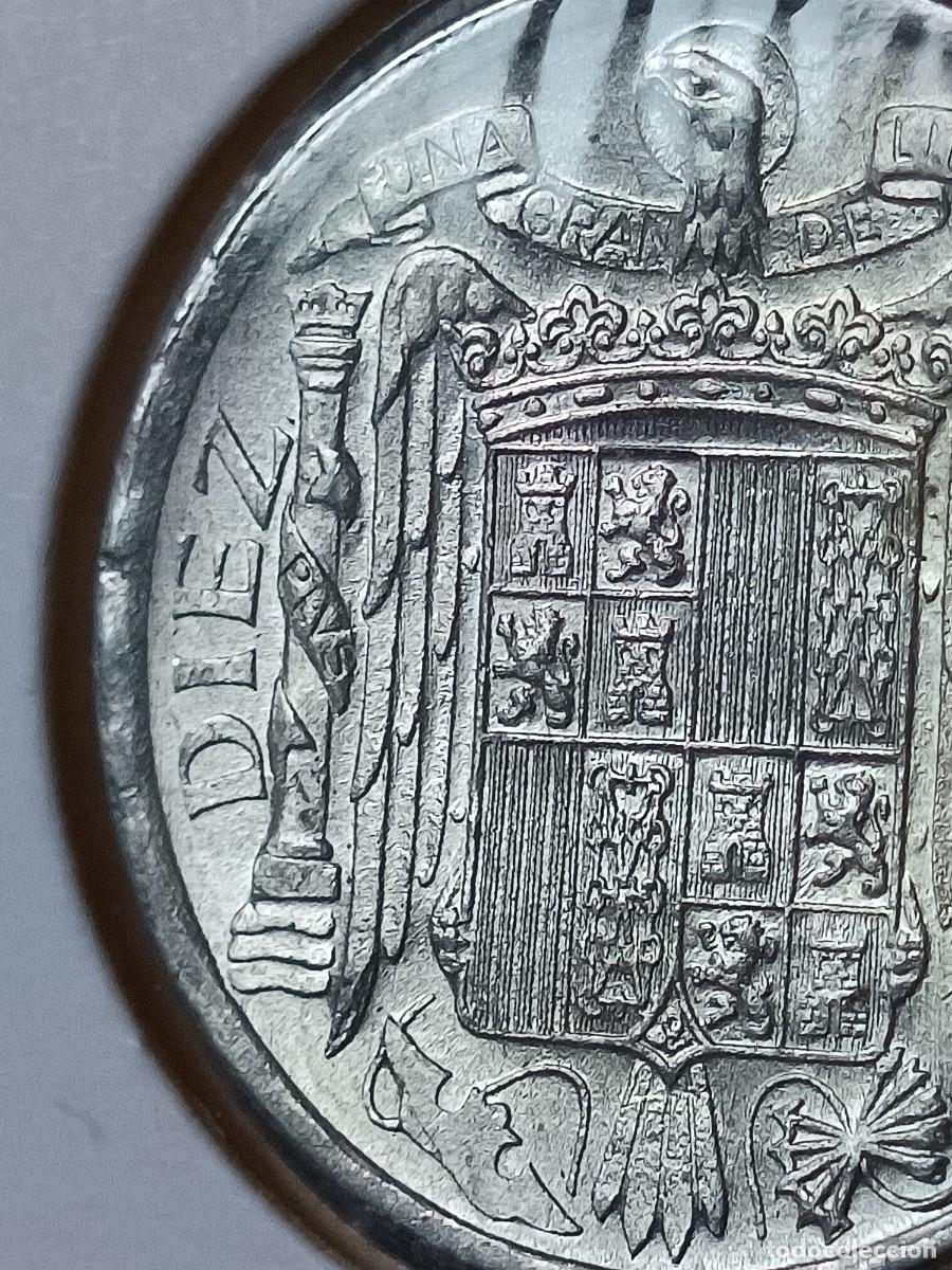 Monedas con errores: 10 c&eacute;ntimos 1941 plus con V sin circular - Foto 2