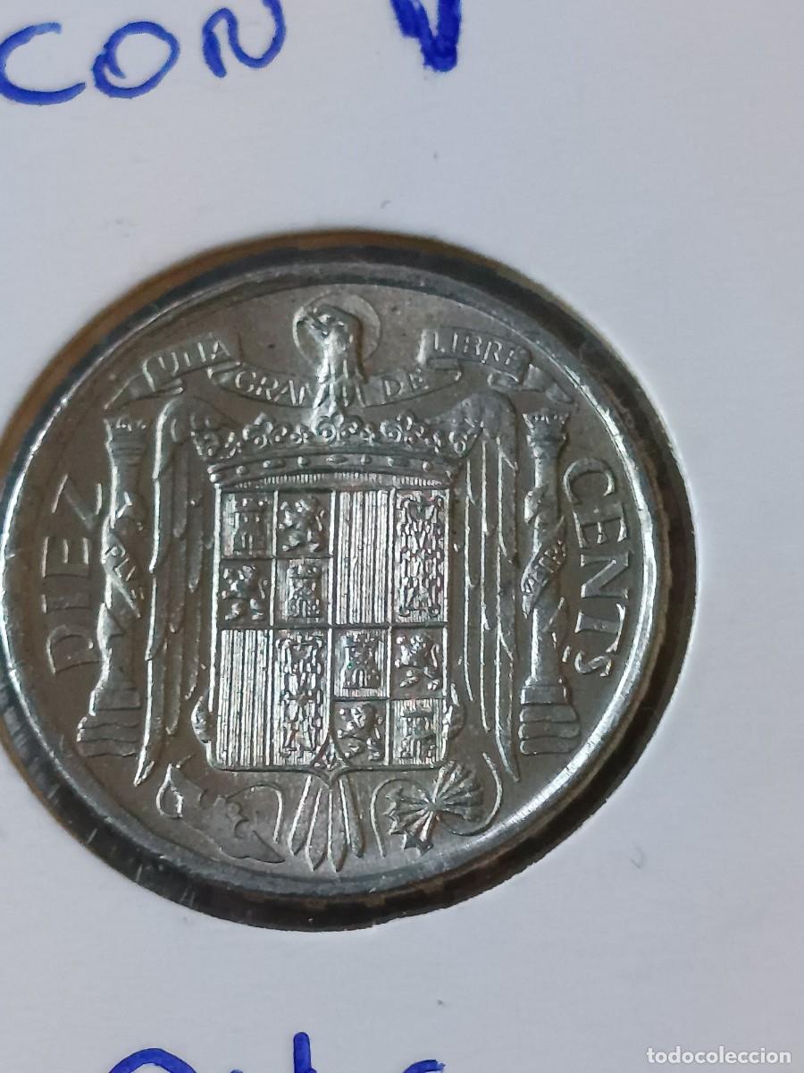 Monedas con errores: 10 c&eacute;ntimos 1941 plus con V sin circular - Foto 3