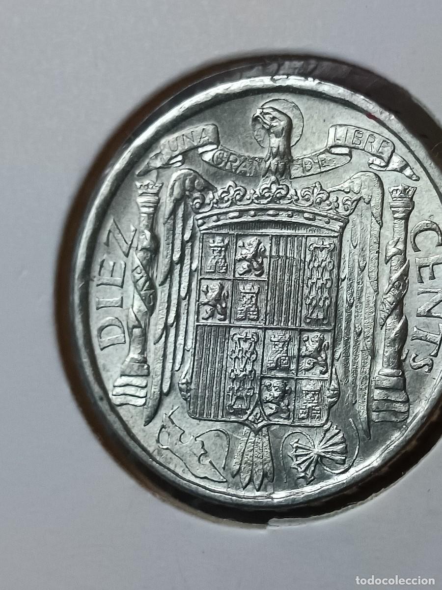 Monedas con errores: 10 c&eacute;ntimos 1940 plus con V sin circular - Foto 2