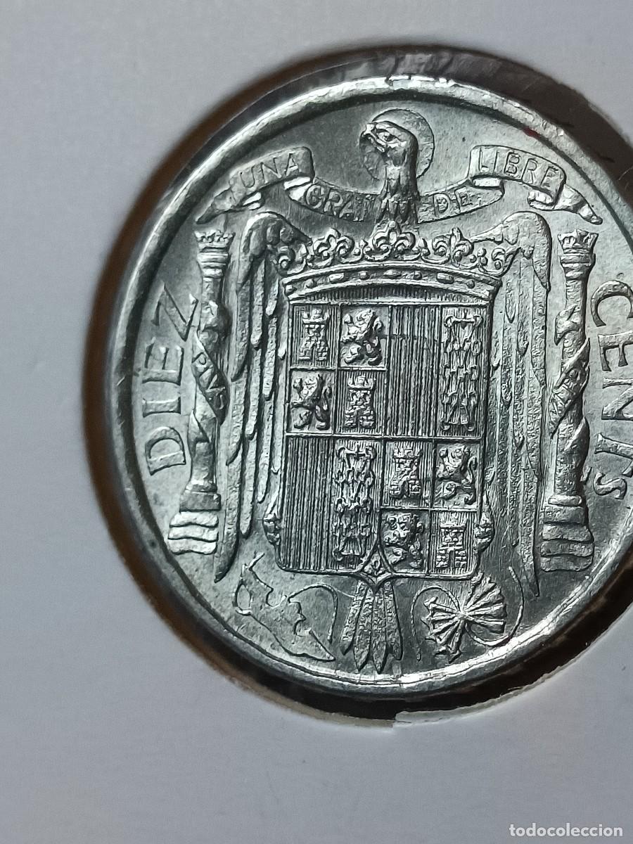 Monedas con errores: 10 c&eacute;ntimos 1940 plus con V sin circular - Foto 3