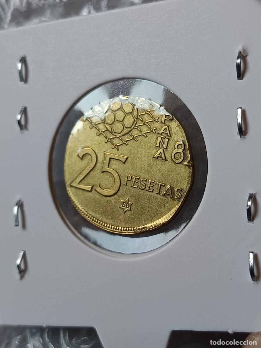 Monedas con errores: 25 pesetas material bronce - Foto 7