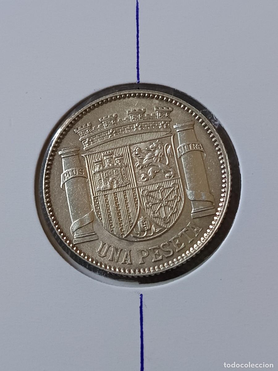 Monedas con errores: 1 peseta 1933 plata giradas a la izquierda - Foto 3