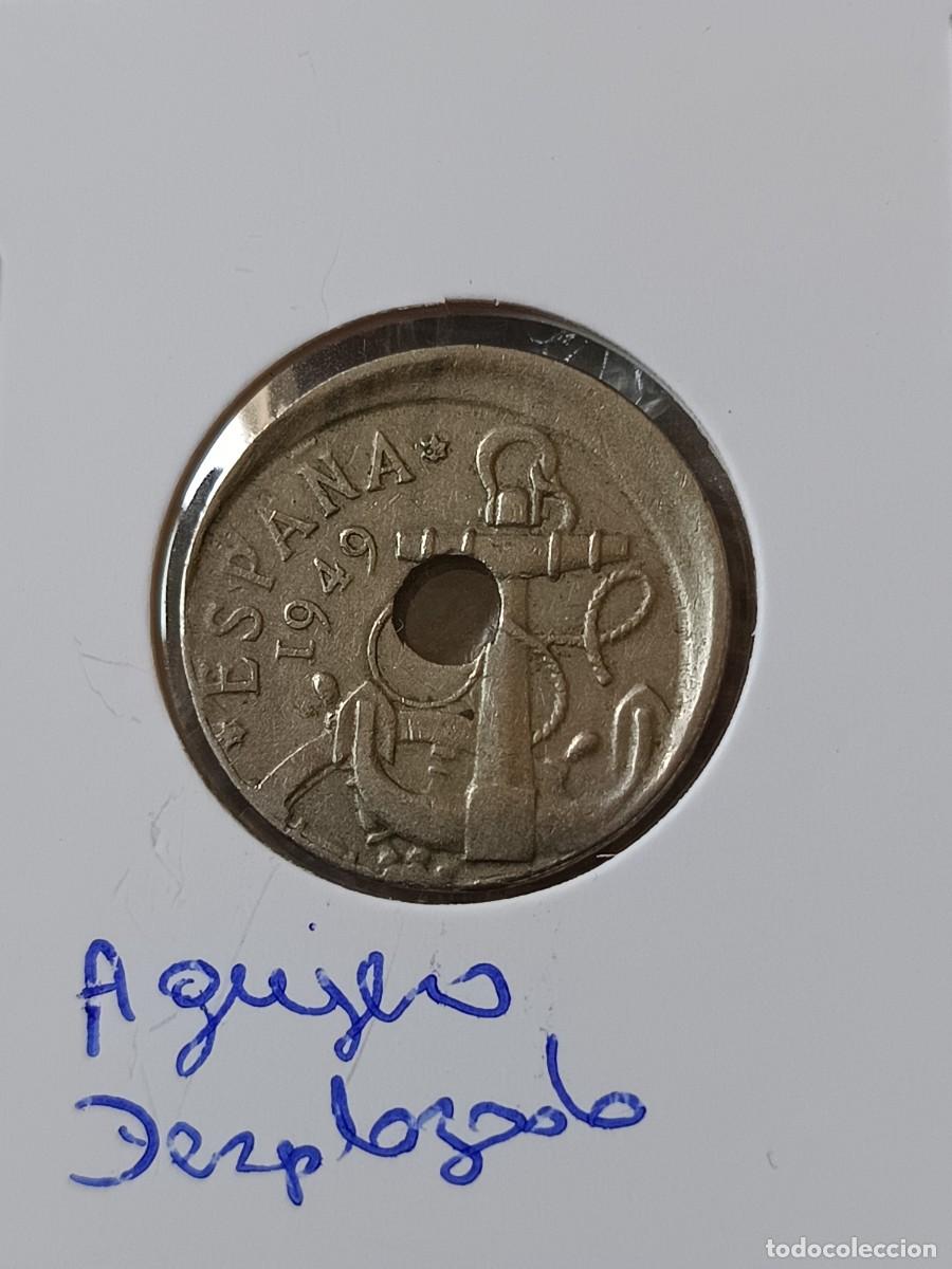 Monedas con errores: 50 c&eacute;ntimos 1949 doble error desplazada - Foto 6