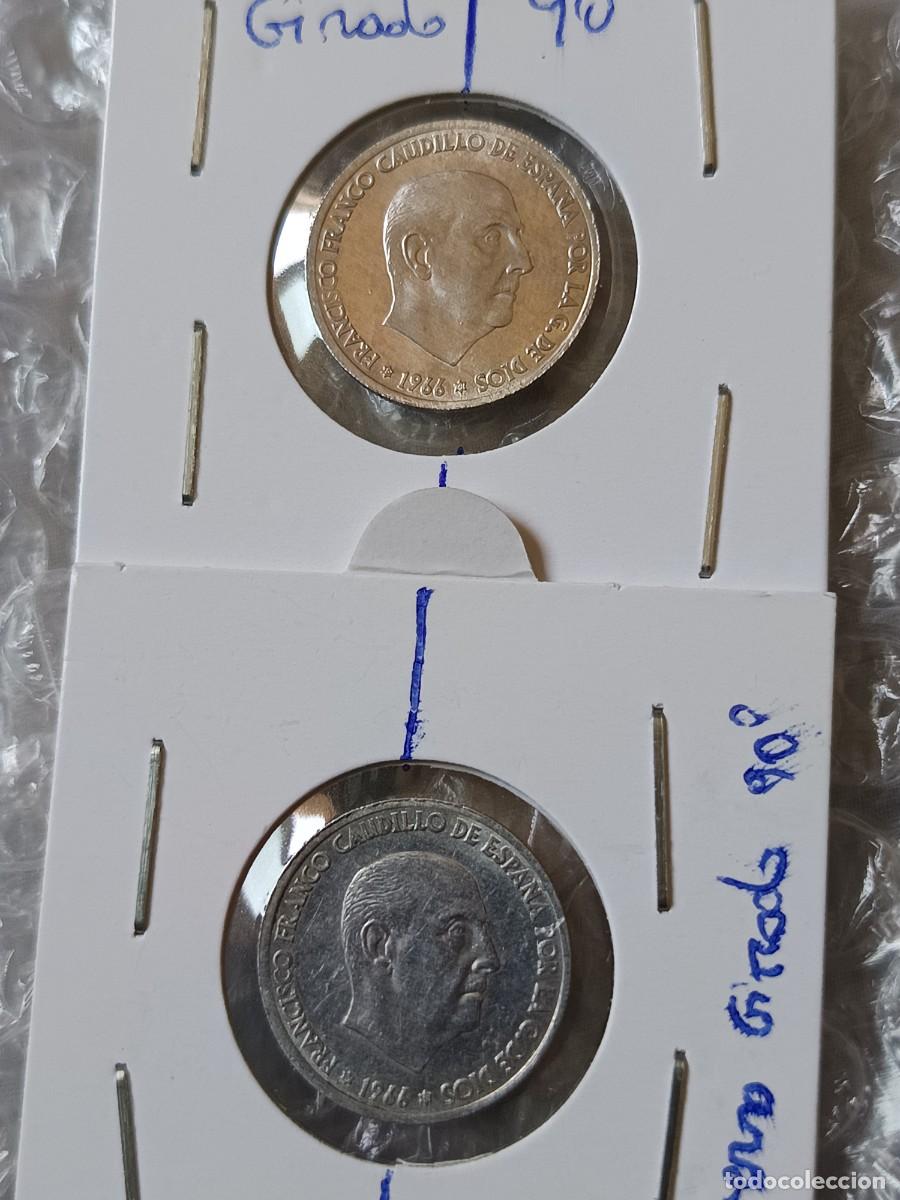 Monedas con errores: 2 monedas 50 c&eacute;ntimos 1966 reverso girado - Foto 6