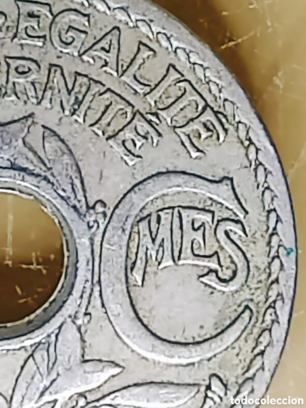 Monedas con errores: Moneda Francia-1928- RARO ERROR - Foto 18