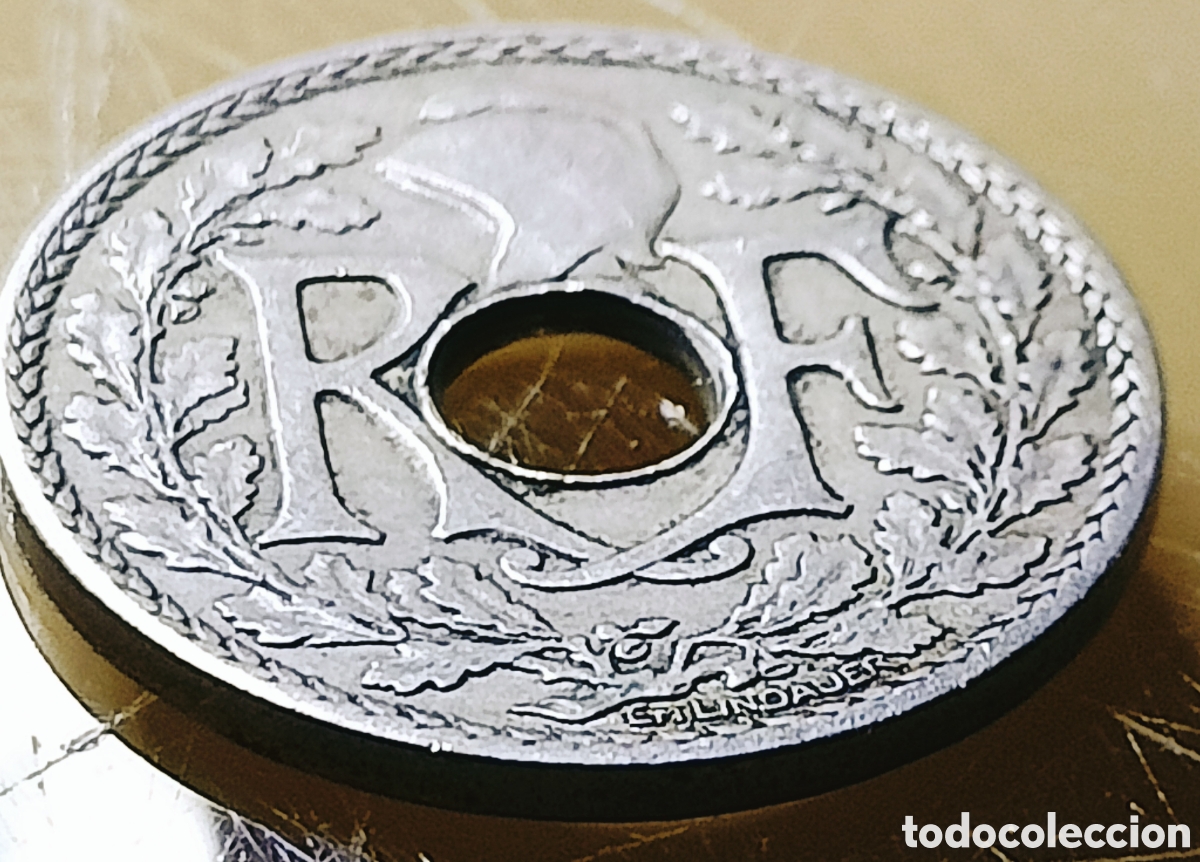 Monedas con errores: Moneda Francia-1928- RARO ERROR - Foto 29